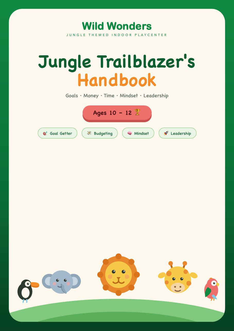 Activity book cover for ages 10 to 12